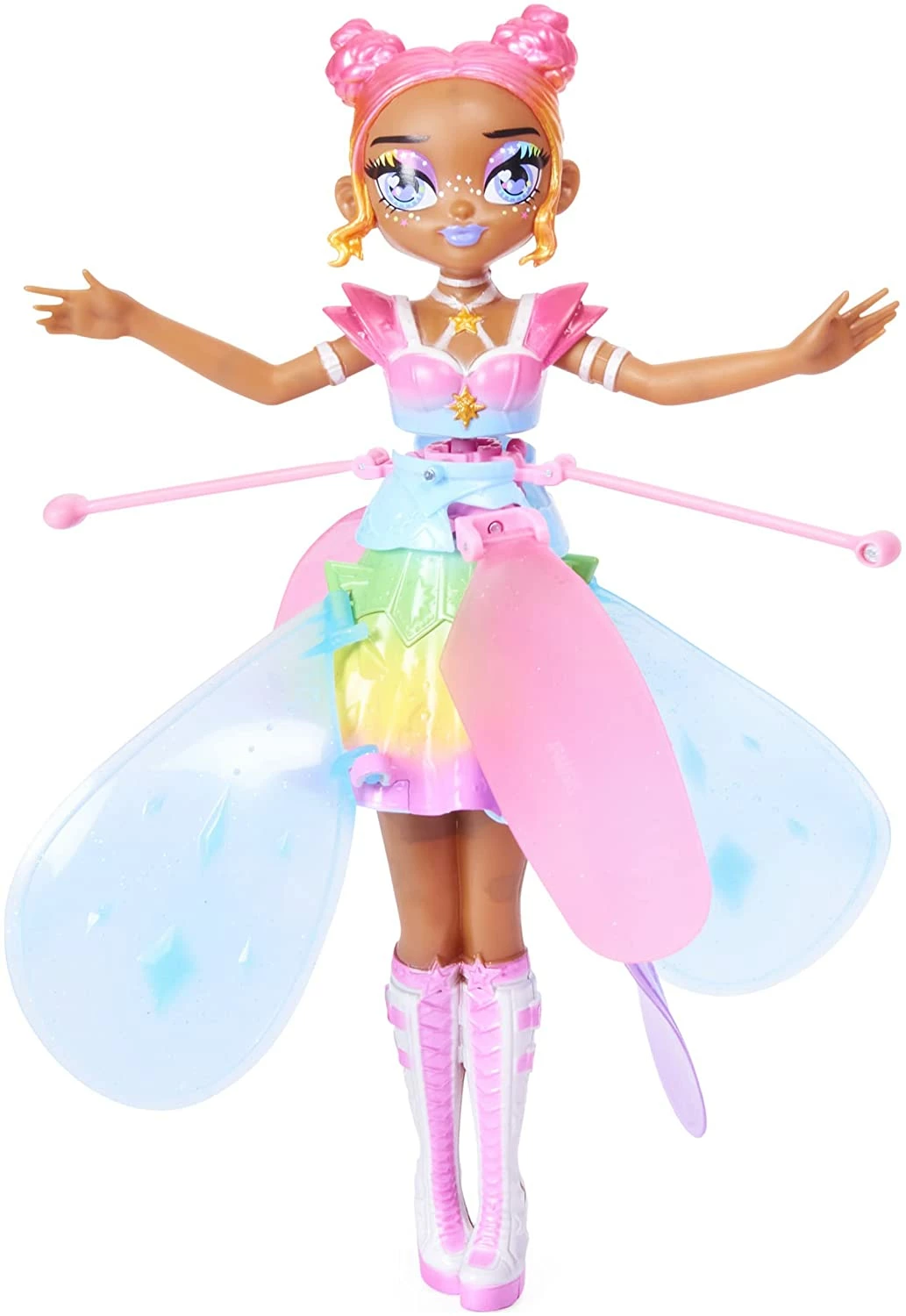 Hatchimals Pixies Crystal Flyers Rainbow Glitter Idol Magical Flying Toy Doll - Image 4