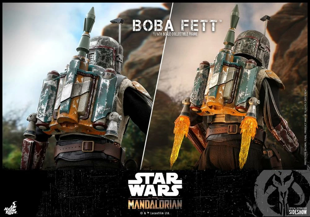 Hot Toys The Mandalorian Boba Fett 1/6th Scale Action Figure - Image 13