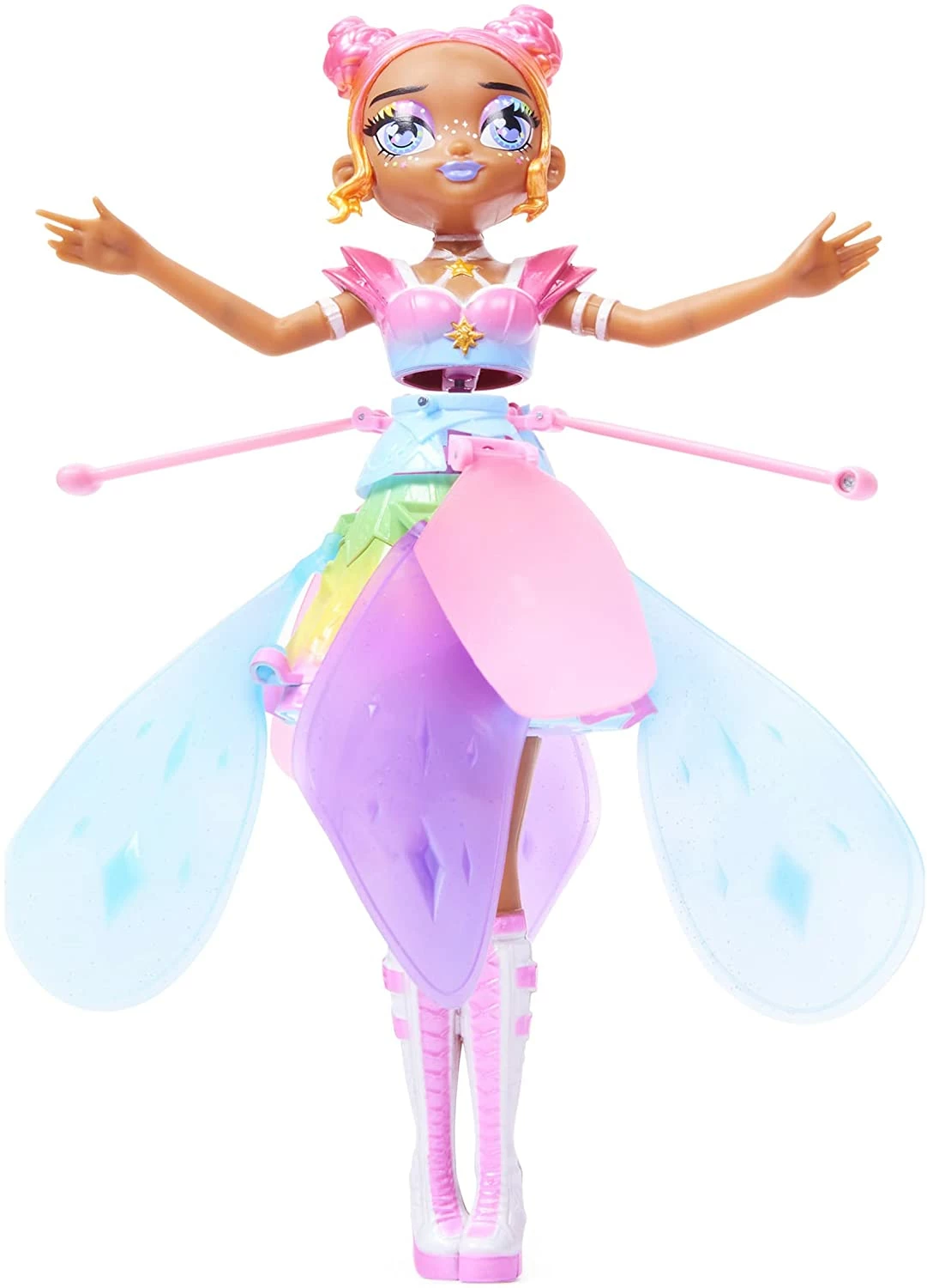 Hatchimals Pixies Crystal Flyers Rainbow Glitter Idol Magical Flying Toy Doll - Image 7