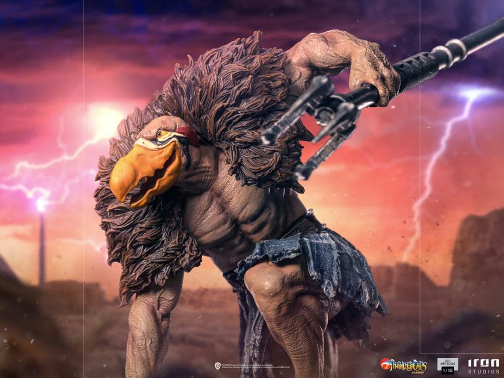 Iron Studios ThunderCats Battle Diorama 1/10 Art Scale Limited Edition Vultureman Statue - Image 10