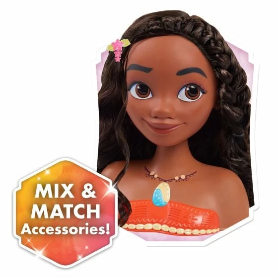 Disney Princess Moana Stying Head - Image 5