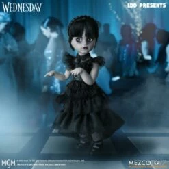 Mezco Living Dead Dolls Adams Family Wednesday Addams (Dancing)
