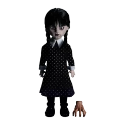 Mezco Living Dead Dolls Adams Family Wednesday And The Thing 10" Figure