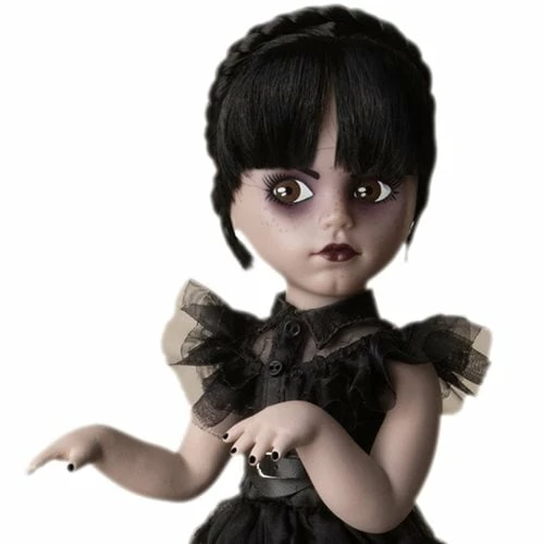 Mezco Living Dead Dolls Adams Family Wednesday Addams (Dancing) - Image 3