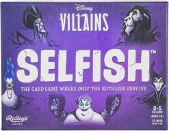 Chronicle Books Selfish Disney Villains Edition Strategy Card Game