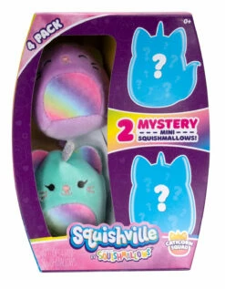 Squishville Mini-Squishmallow 4 Pack - Caticorn Squad