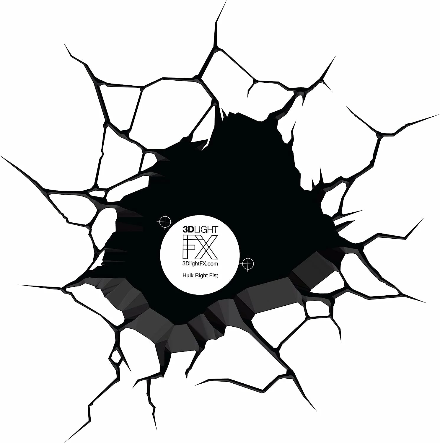 Marvel Hulk Hand 3D Wall-Mounted Deco Light - Image 4