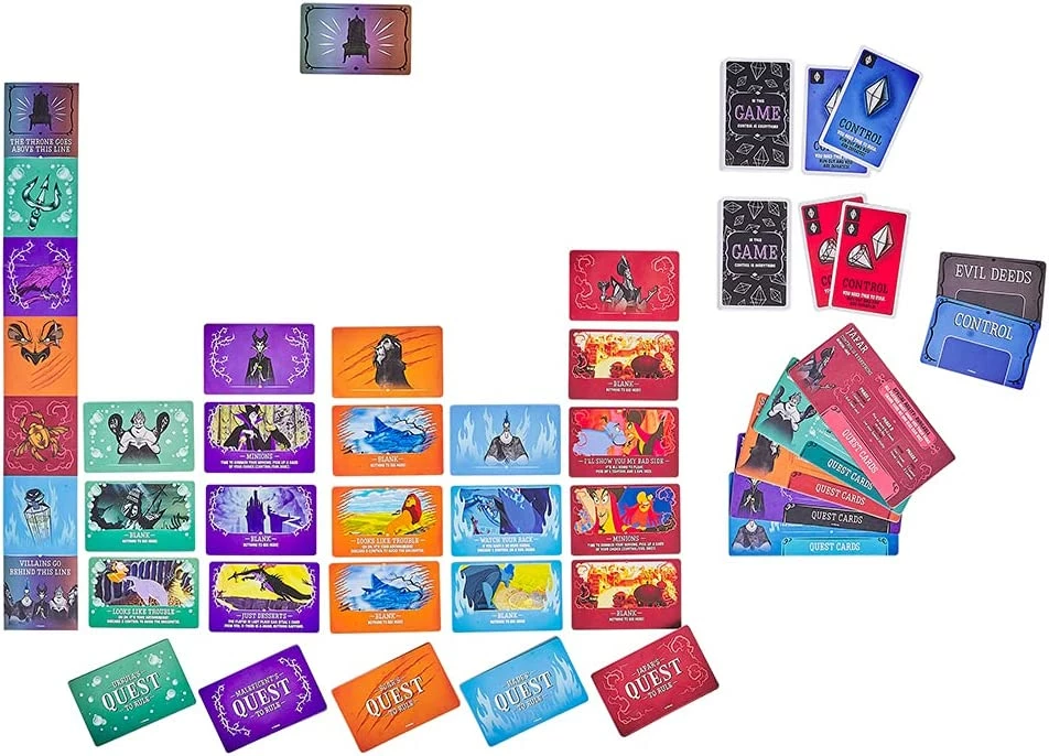 Chronicle Books Selfish Disney Villains Edition Strategy Card Game - Image 3
