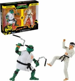 TMNT X Cobra Kai Michelangelo Vs. Daniel LaRusso Two-Pack