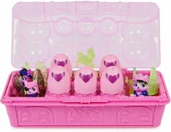 Hatchimals CollEGGtibles Rainbow-cation Wolf Family Carton With Surprise Playset