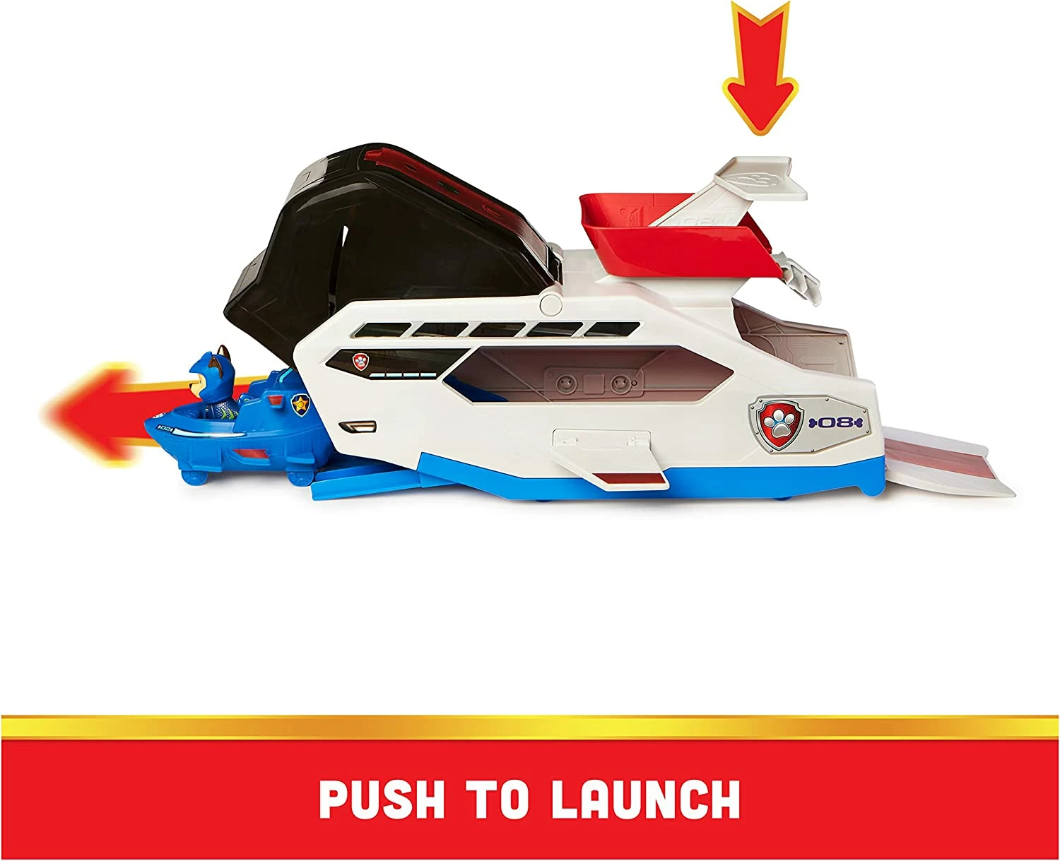 PAW Patrol Aqua Pups Whale Patroller Team Vehicle - Image 4