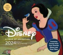 Chronicle Books Disney A Year Of Animation 2024 Daily Calendar