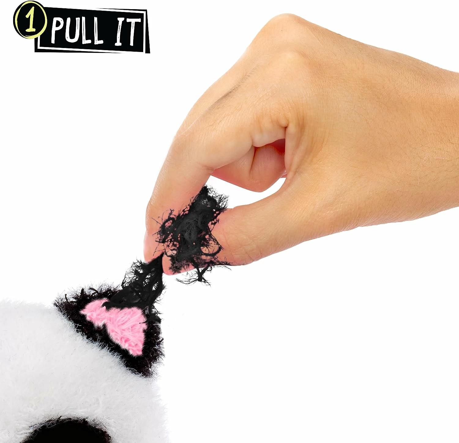 Fluffie Stuffiez Small Panda Plush - Image 3