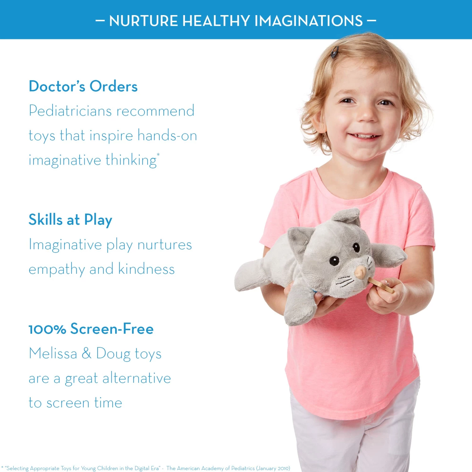 Melissa & Doug Examine & Treat Pet Vet Play Set - Image 5