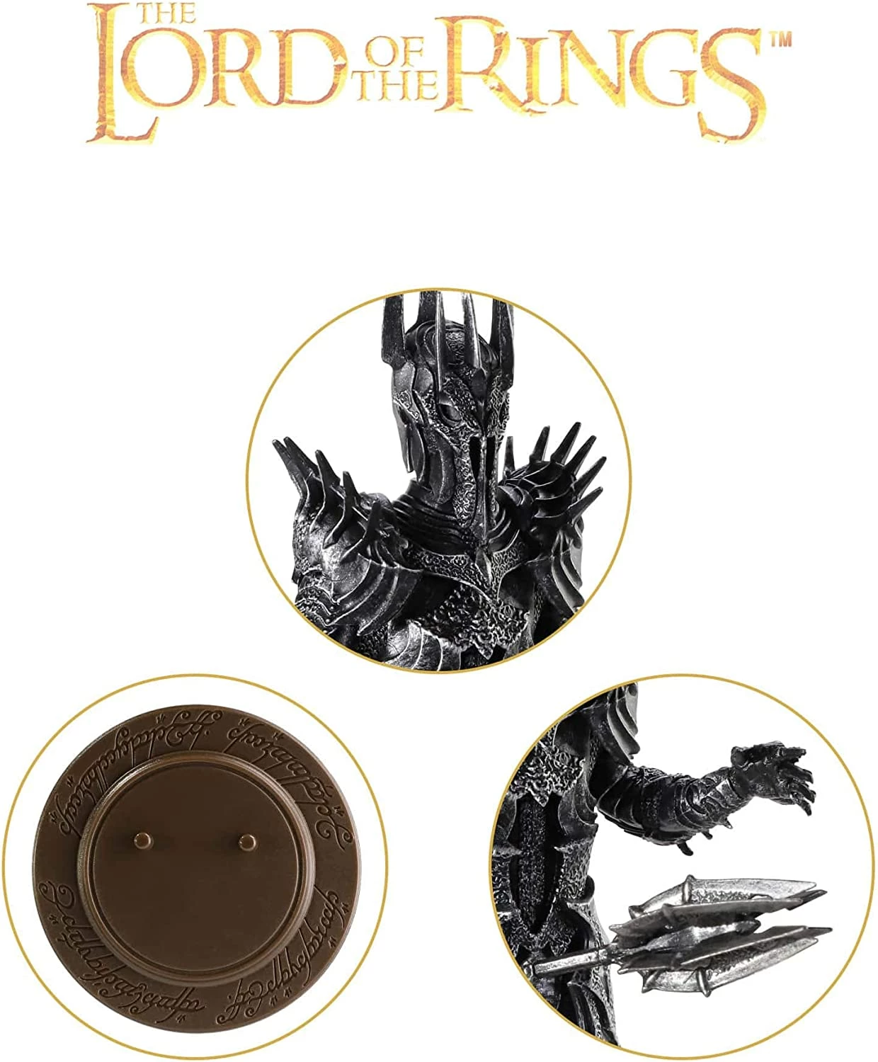 Official Lord Of The Rings Sauron Bendyfigs Figure - Image 5