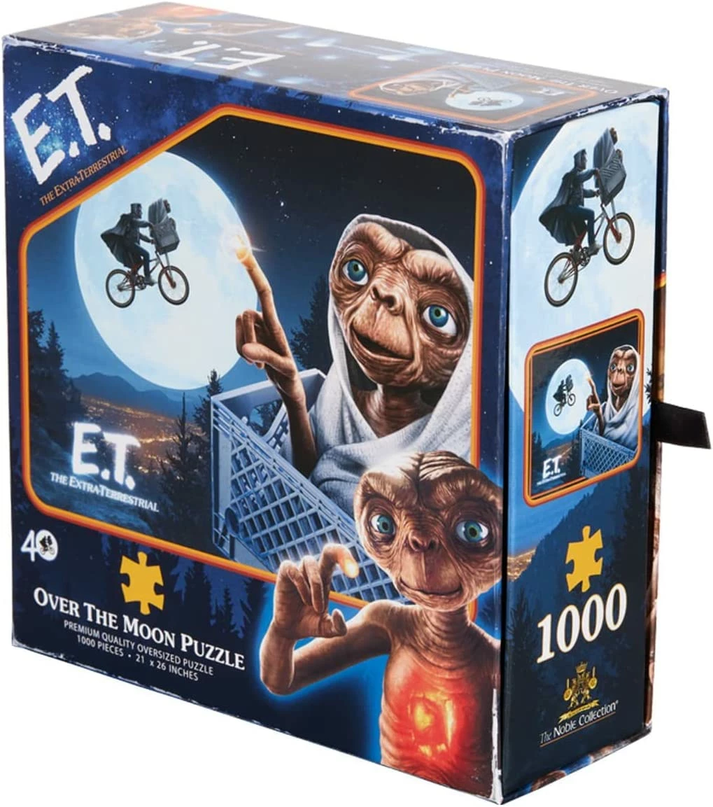 E.T. The Extra-Terrestrial Over The Moon 1000pc Jigsaw Puzzle - Image 5