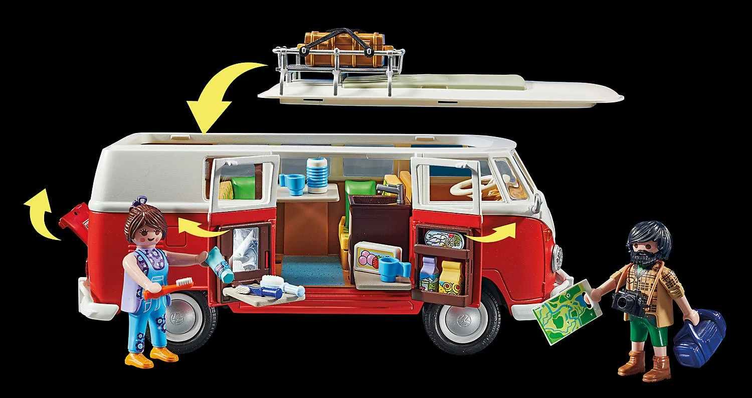 Playmobil 70176 Volkswagen Camping Van - Image 3
