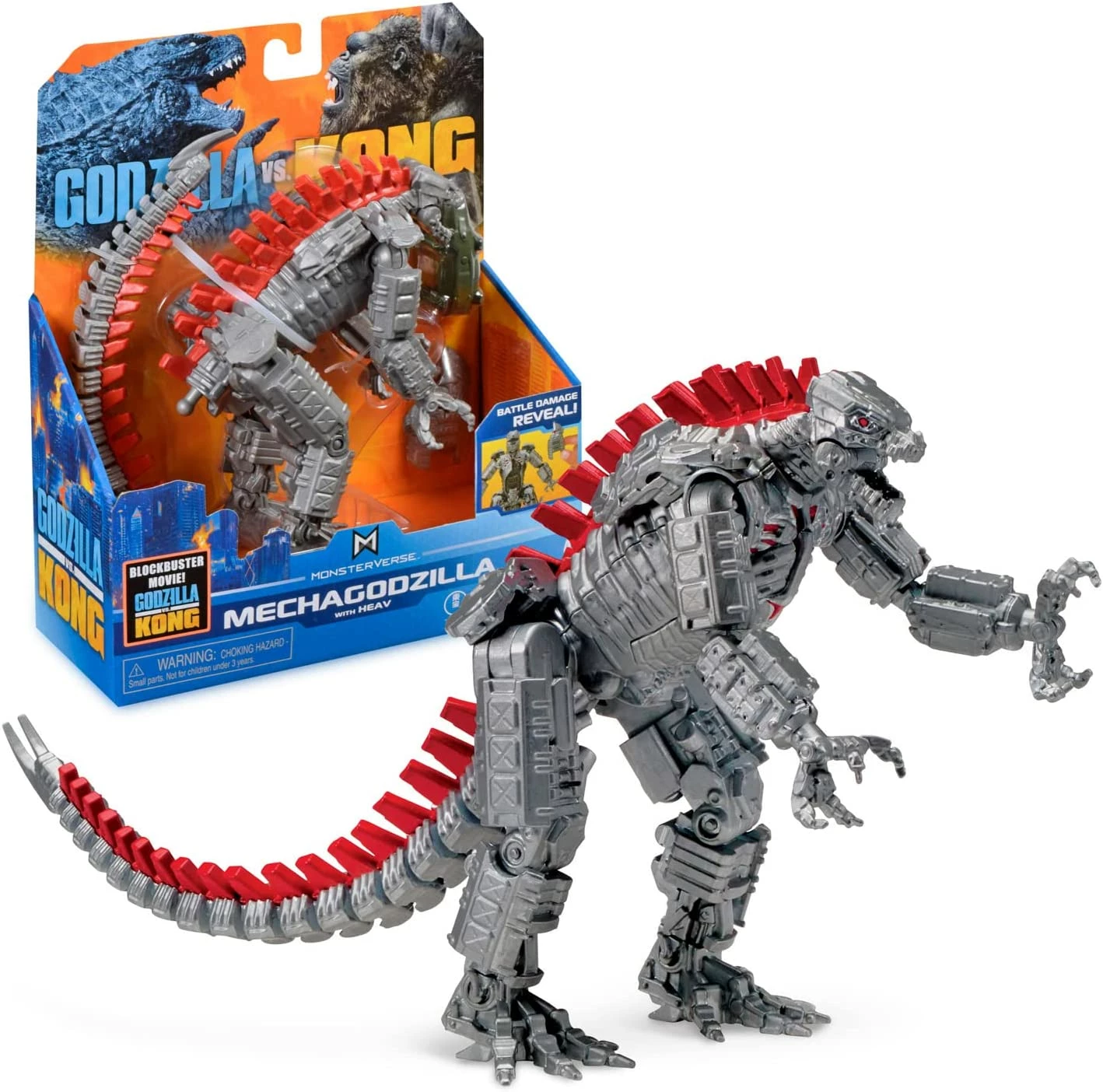 Monsterverse Godzilla Vs Kong 6" Hollow Earth Monsters MechaGodzilla Figure