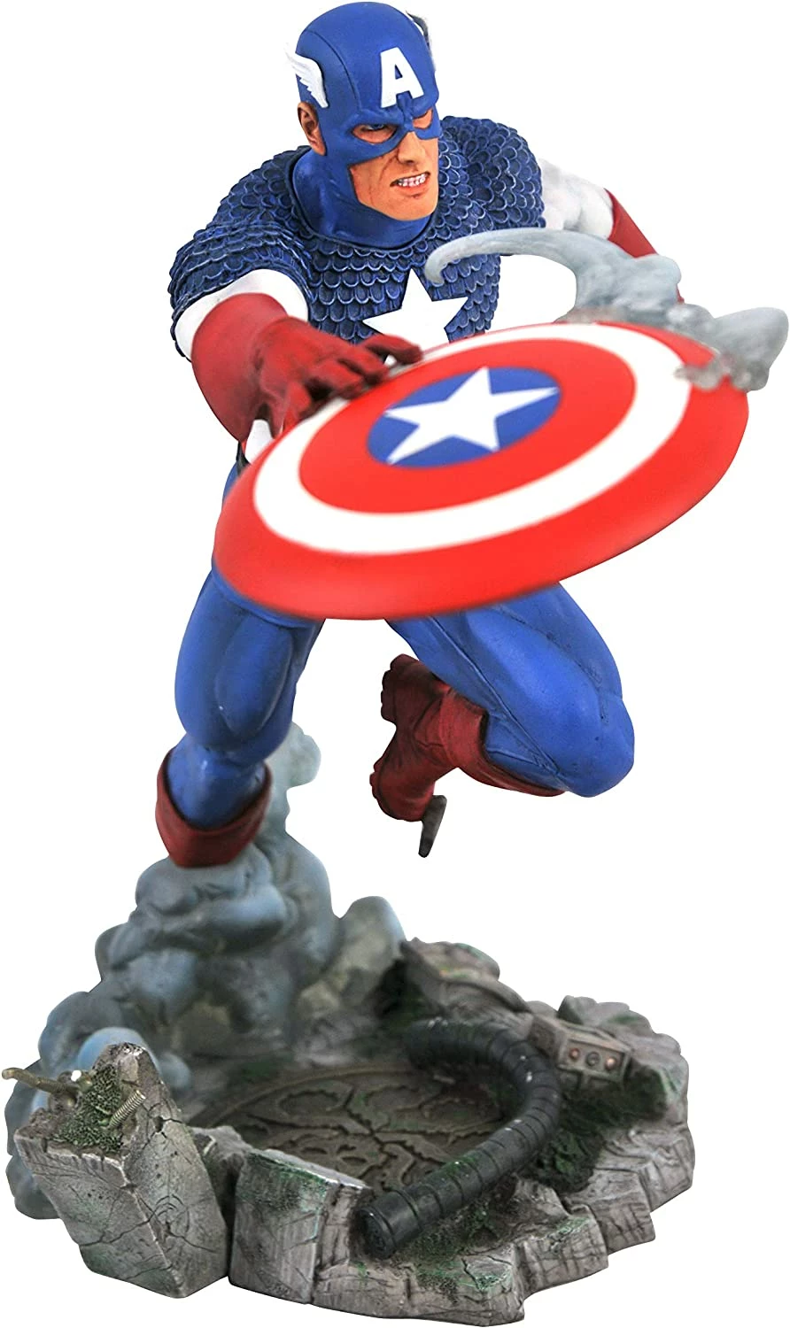 Diamond Select Marvel Comic Gallery PVC Statue Captain America - Image 2