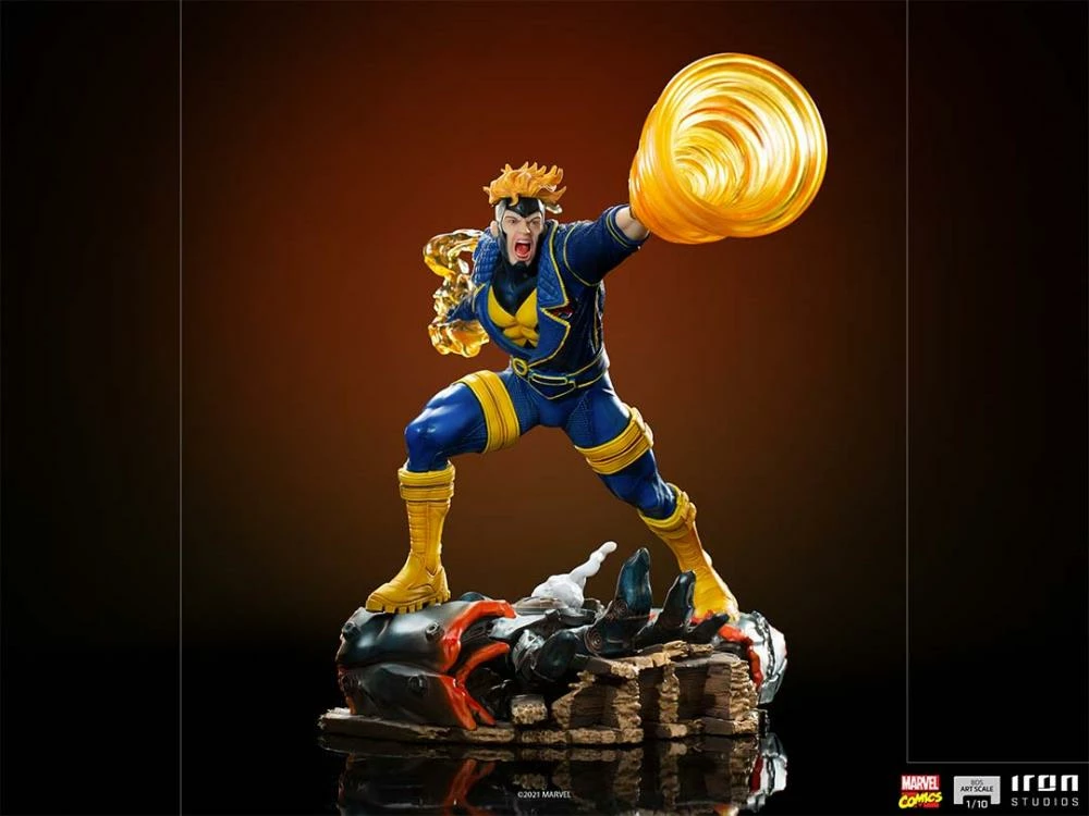 Iron Studios X-Men Battle Diorama 1/10 Art Scale Limited Edition Havok Statue - Image 5