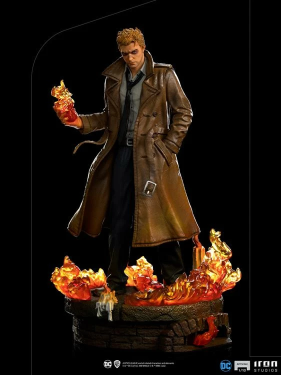 Iron Studios DC Comics 1/10 Deluxe Art Scale Limited Edition Constantine Statue - Image 4
