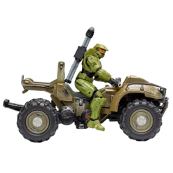 Halo Infinite Mongoose & Master Chief Action Figure & Vehicle Set