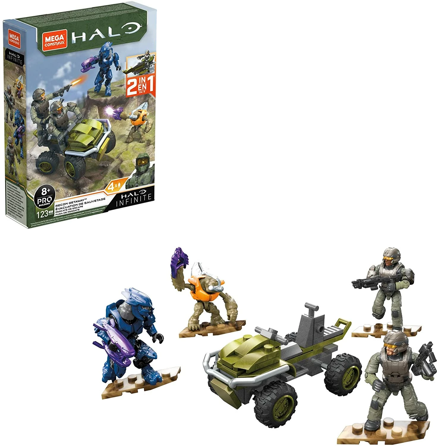 Mega Construx Halo Recon Getaway + Banshee Breakout Bundle - Image 2