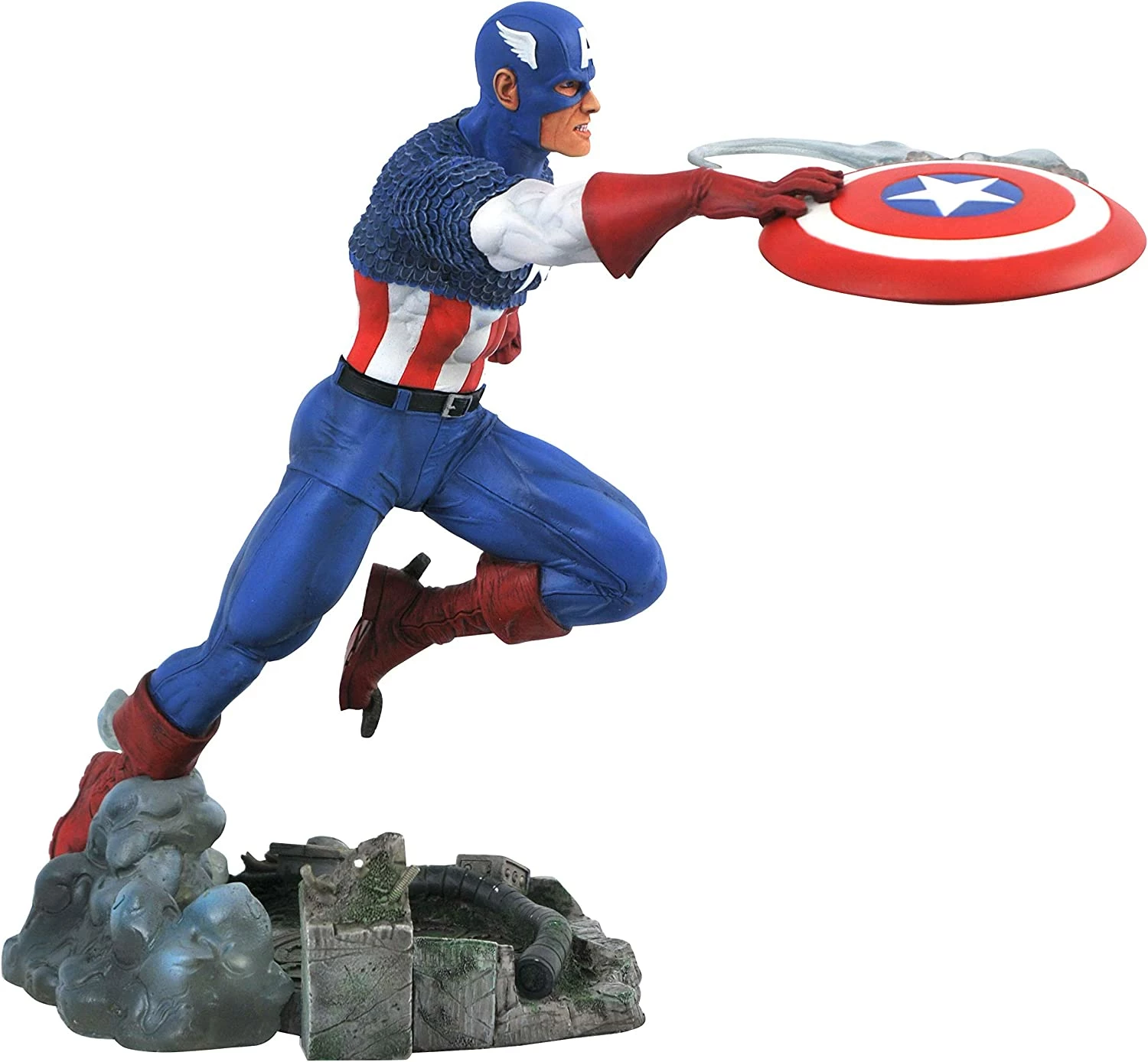 Diamond Select Marvel Comic Gallery PVC Statue Captain America - Image 3