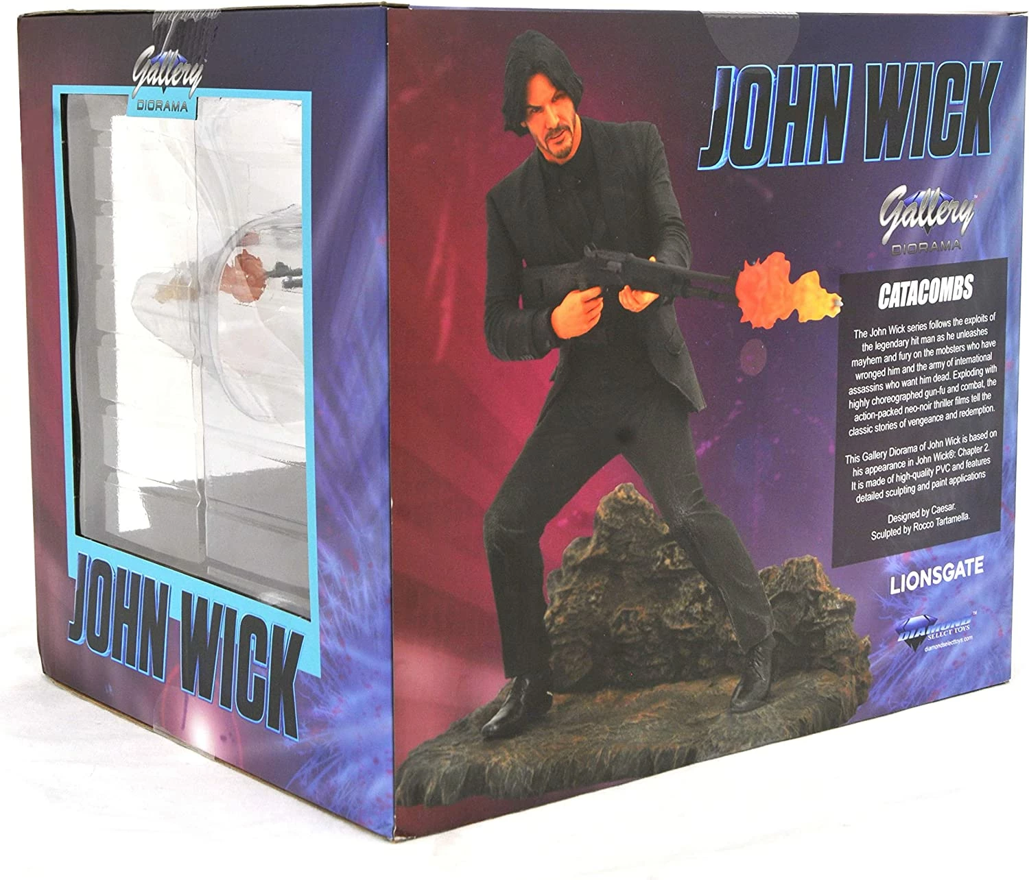 Diamond Select John Wick Catacombs Gallery PVC Statue - Image 4