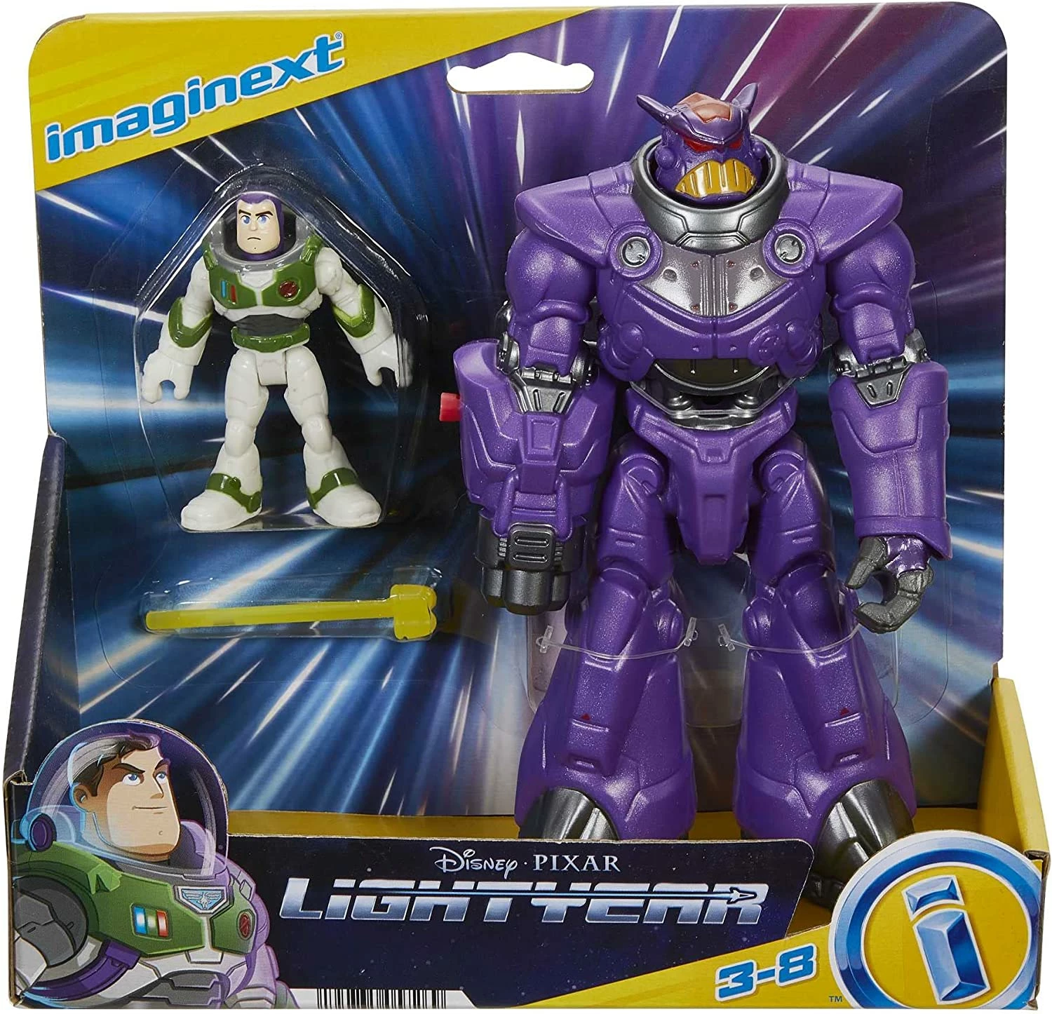 Disney Pixar Lightyear Imaginext Battle Blast Zurg With Buzz - Image 6