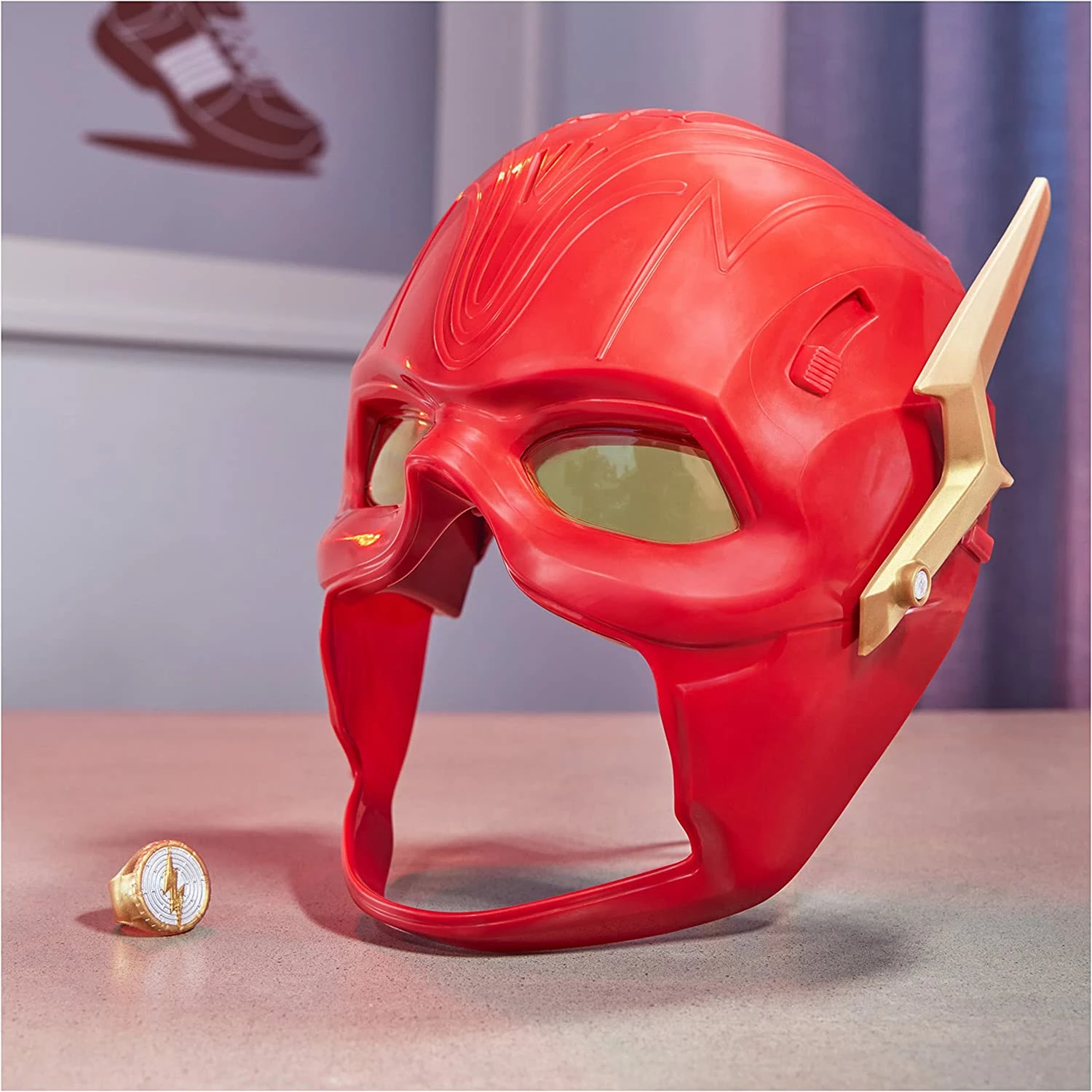 DC Comics The Flash Iconic Mask With Visor And Ring Hero Set - Image 6