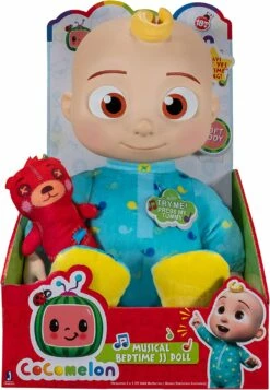 Cocomelon Musical Bedtime JJ Plush Doll