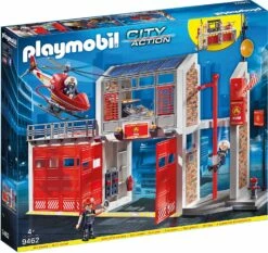 Playmobil City Action 9462 Fire Station With Fire Alarm