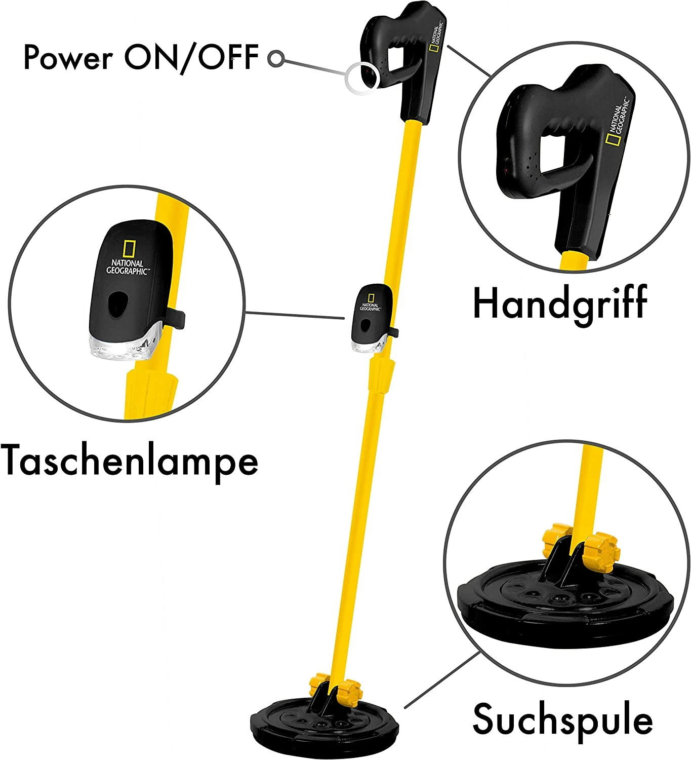 National Geographic Junior Metal Detector - Image 2