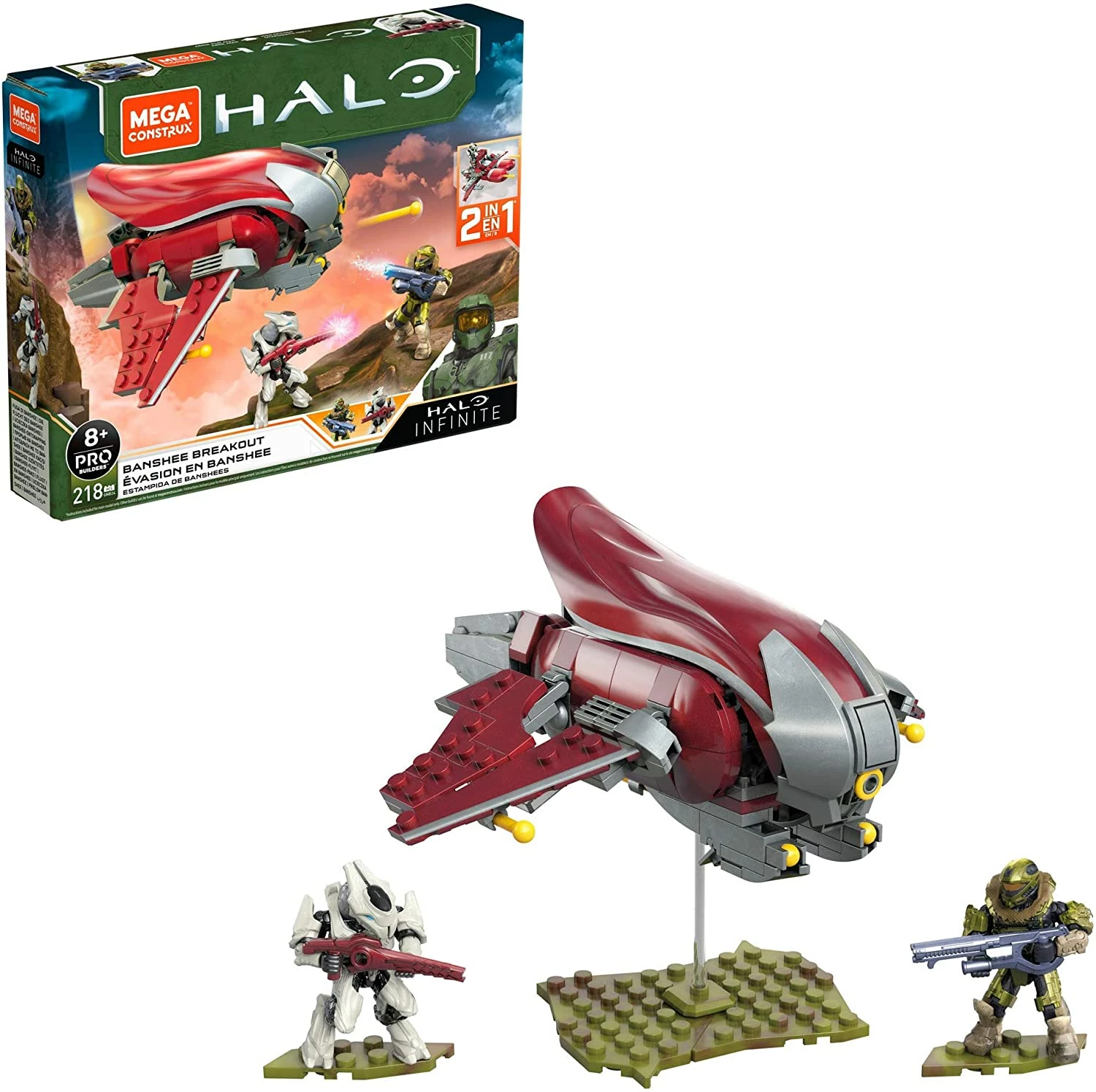 Mega Construx Halo Recon Getaway + Banshee Breakout Bundle - Image 8