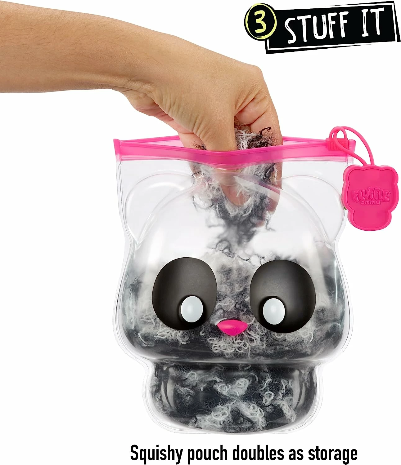 Fluffie Stuffiez Small Panda Plush - Image 5