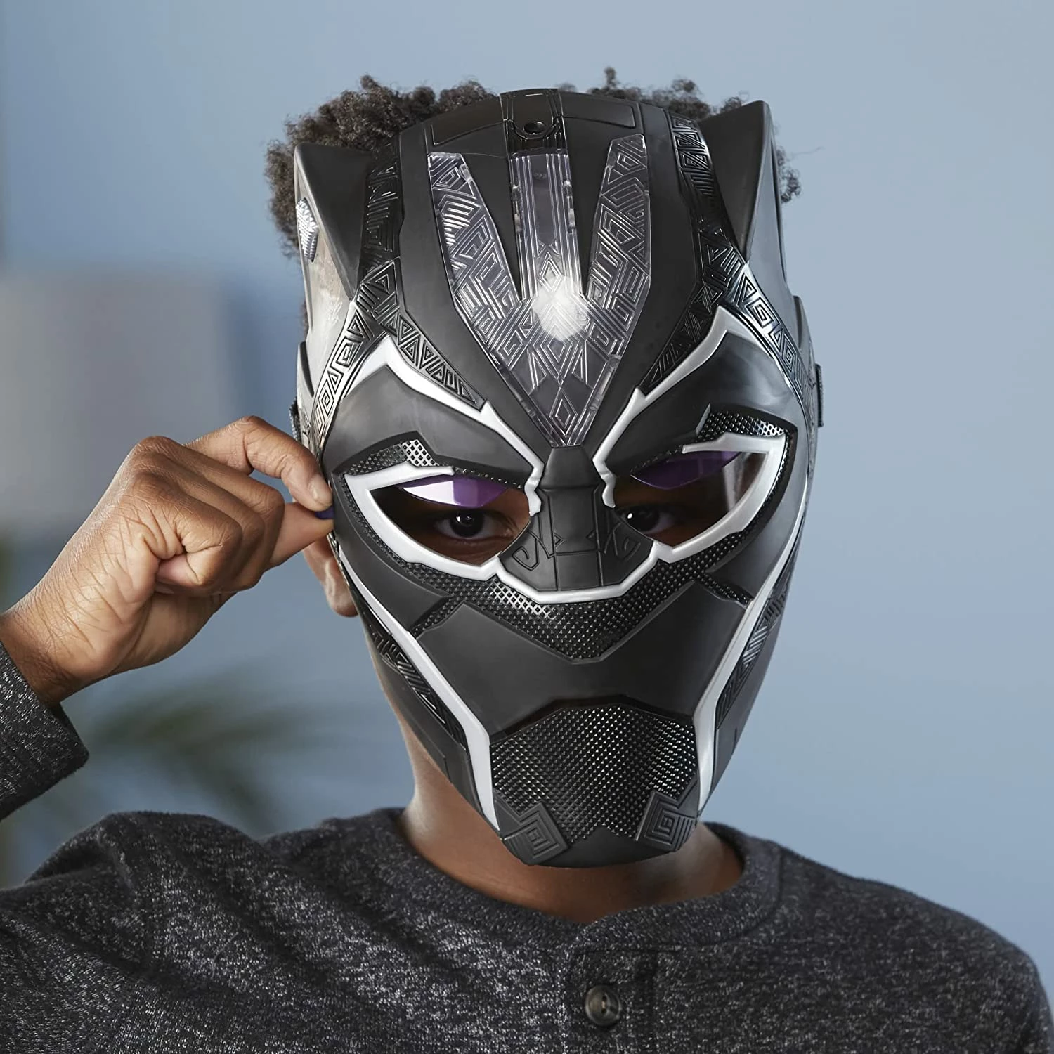Marvel Black Panther Legacy Collection Vibranium Power FX Mask - Image 8
