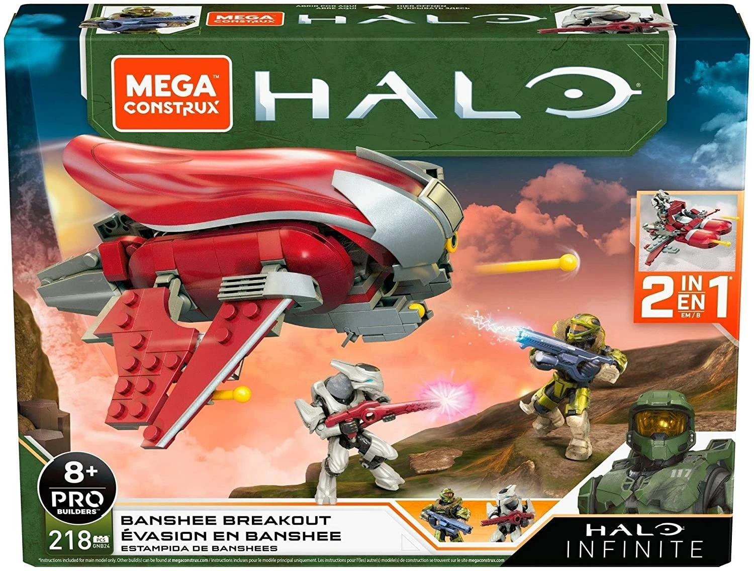 Mega Construx Halo Recon Getaway + Banshee Breakout Bundle - Image 13