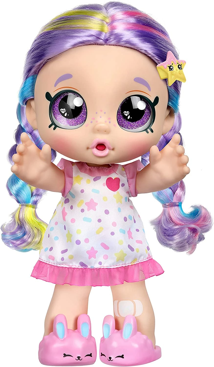 Kindi Kids Shiver 'n' Shake Rainbow Kate Interactive Talking Doll - Image 8