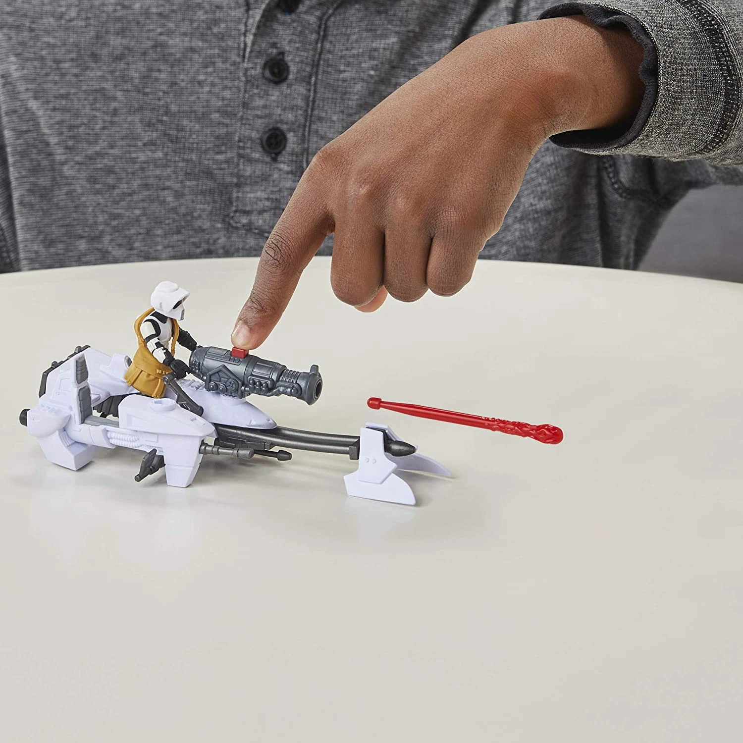 Star Wars Mission Fleet Biker Scout With Speeder - Image 6