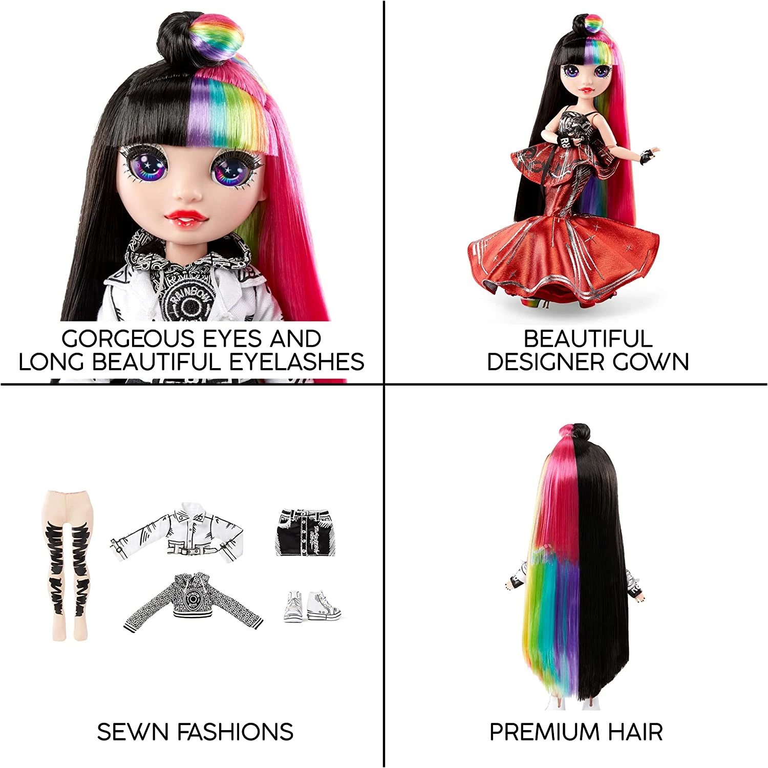 Rainbow High Collector Fashion Edition Jett Dawson Doll - Image 5