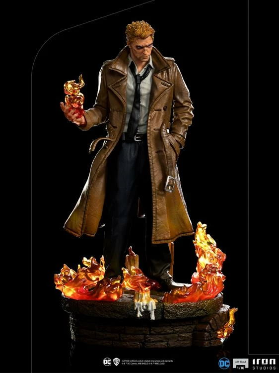 Iron Studios DC Comics 1/10 Deluxe Art Scale Limited Edition Constantine Statue - Image 7