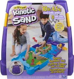 Kinetic Sand Super Sandbox Set