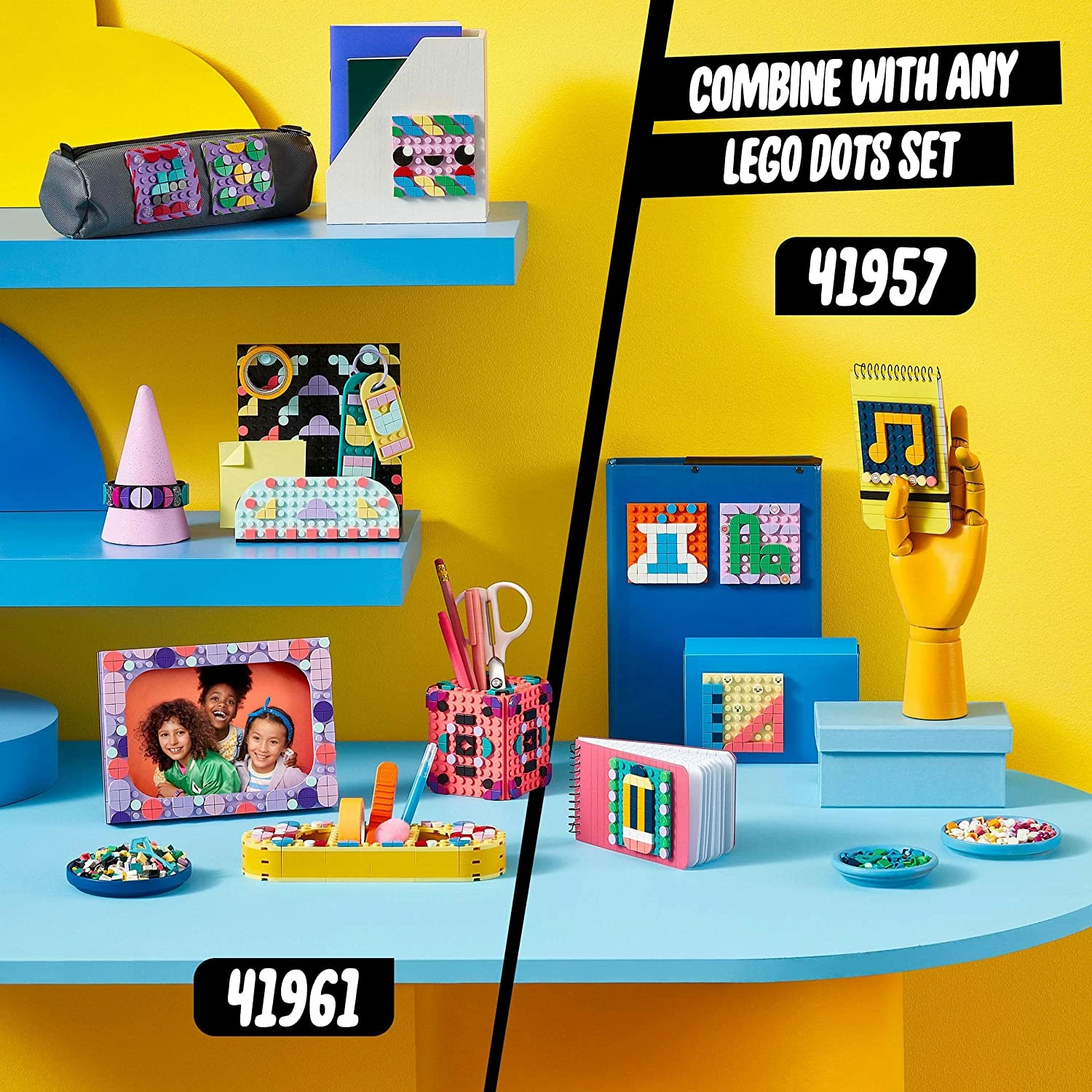 LEGO DOTS 41957 Adhesive Patches Mega Pack Sticker Craft Set - Image 13