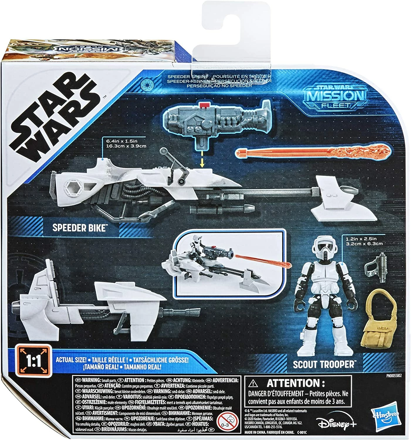 Star Wars Mission Fleet Biker Scout With Speeder - Image 4