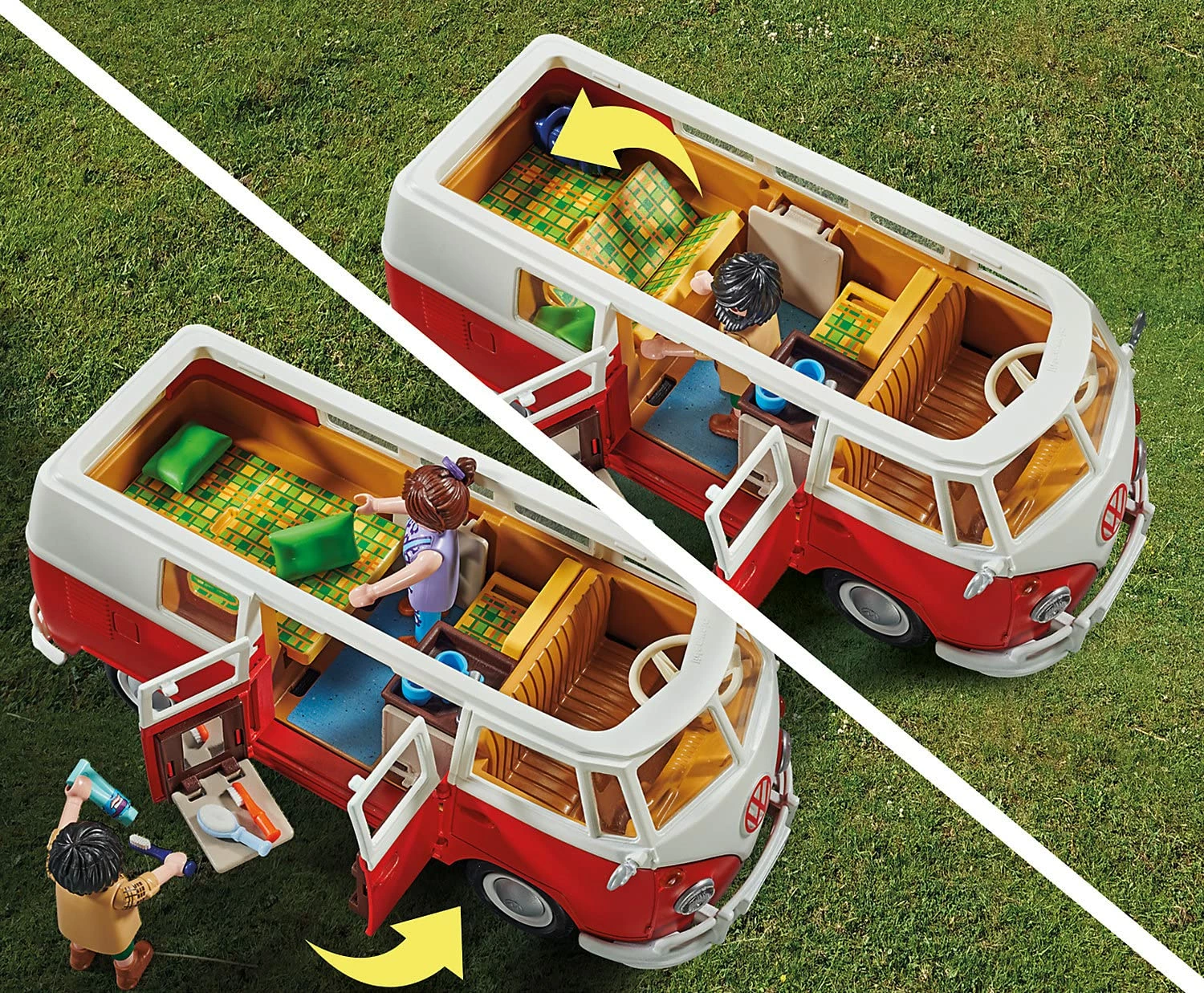 Playmobil 70176 Volkswagen Camping Van - Image 7