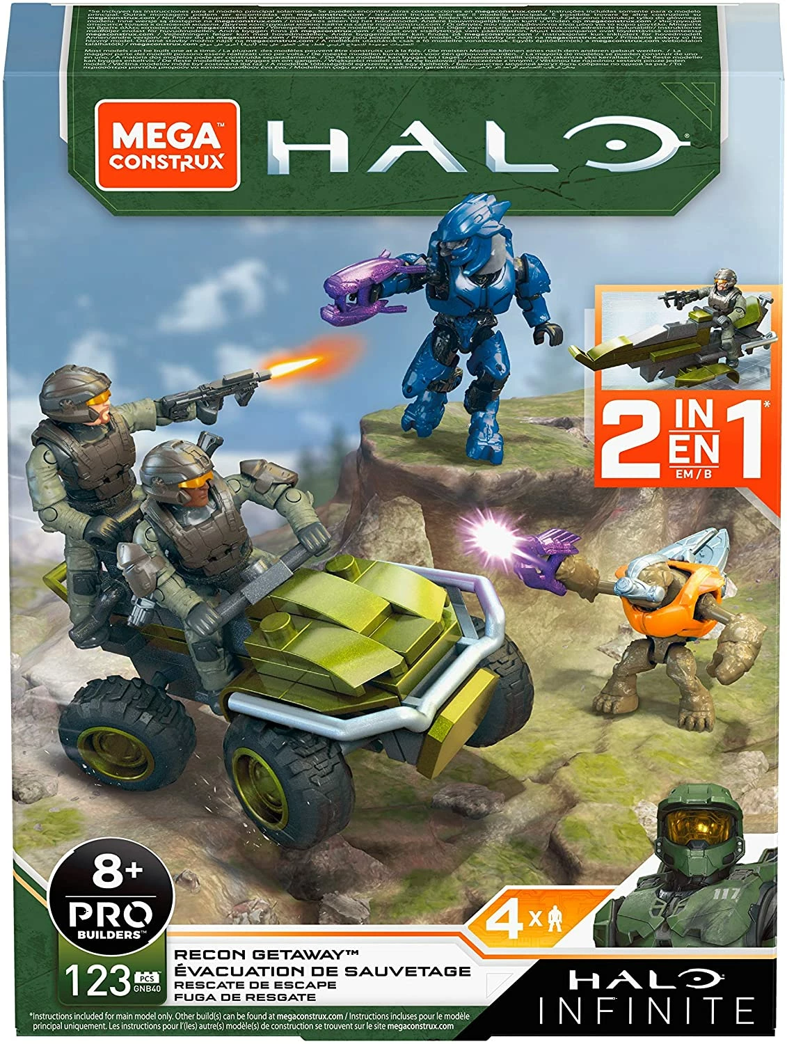 Mega Construx Halo Recon Getaway + Banshee Breakout Bundle - Image 7