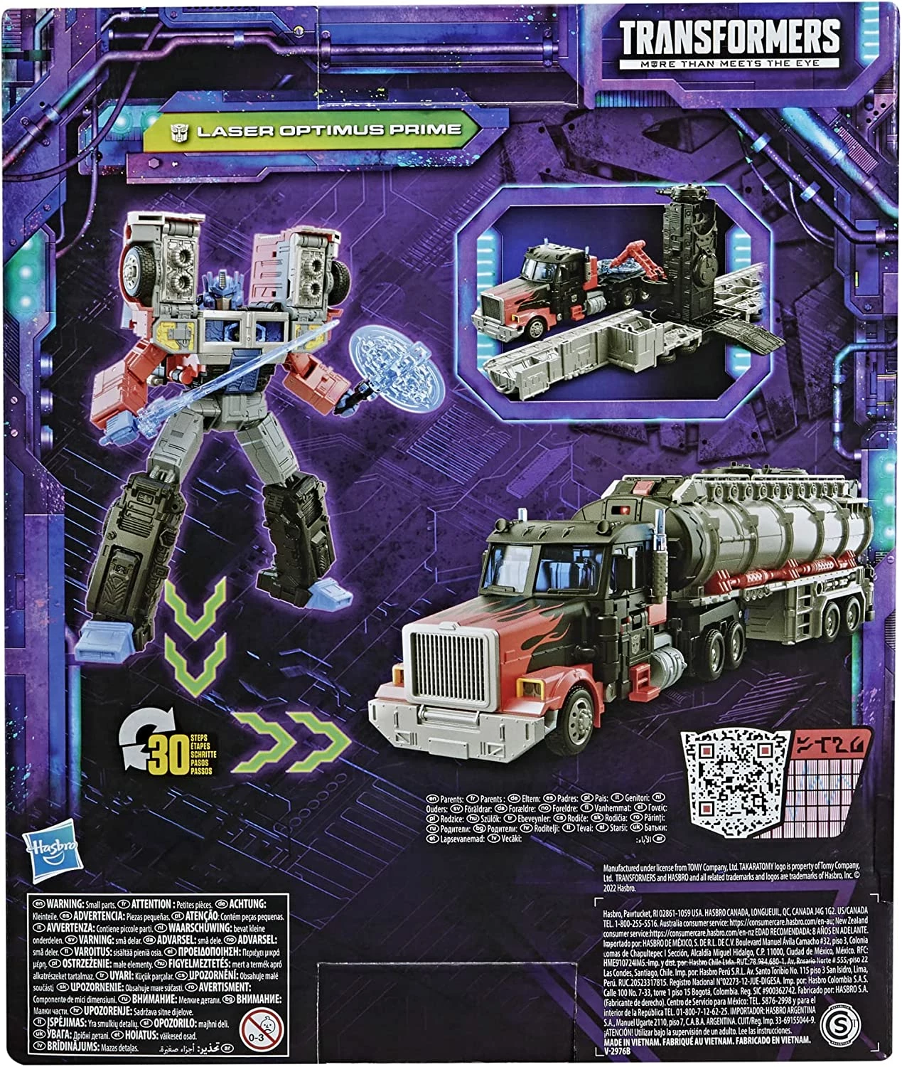 Transformers Generations Legacy Series Leader G2 Universe Laser Optimus Prime - Image 2