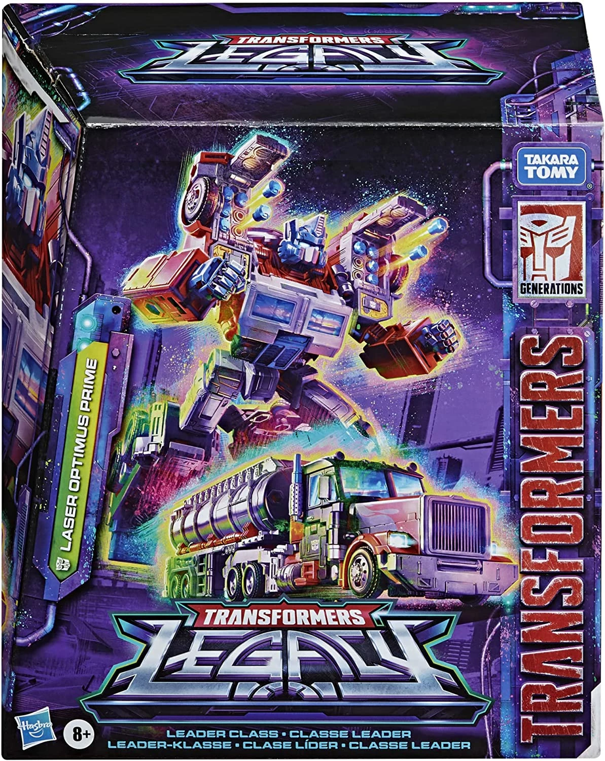Transformers Generations Legacy Series Leader G2 Universe Laser Optimus Prime