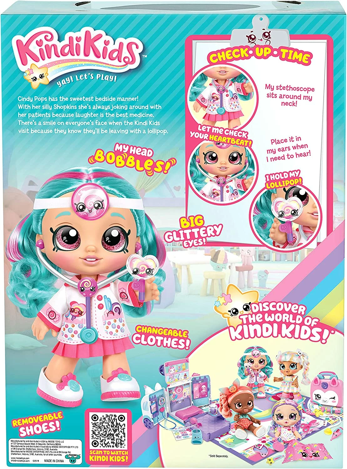 Kindi Kids Dr Cindy Pops Doll & Accessories - Image 4